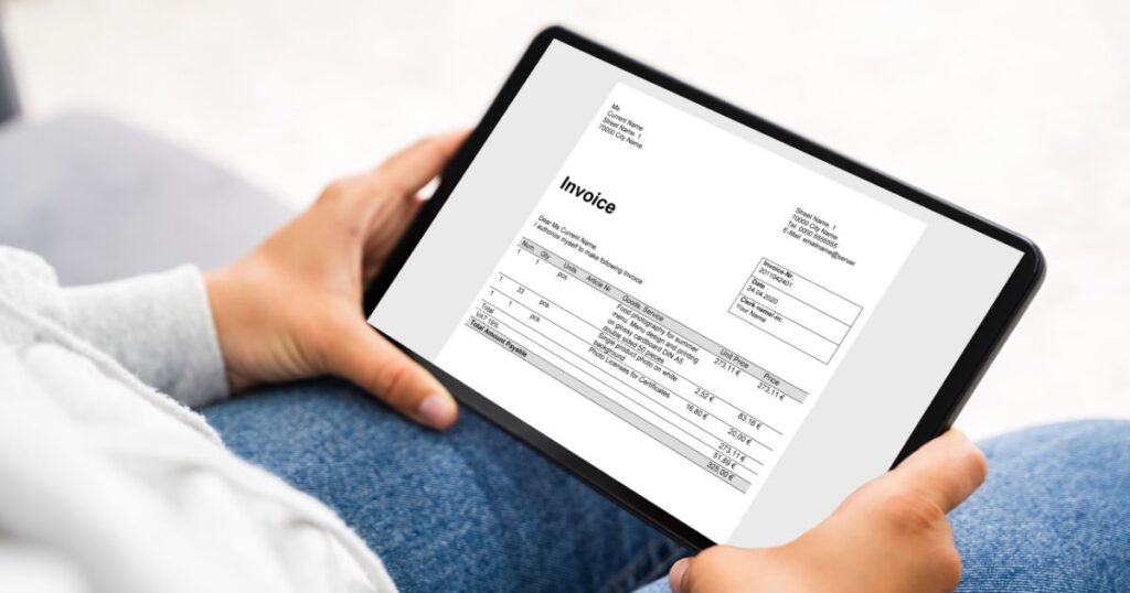 invoice請求書