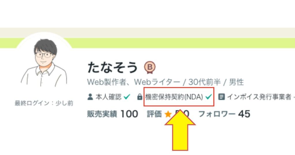 ココナラ機密保持契約(NDA)