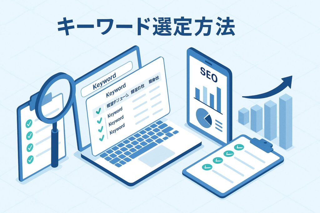 ブログキーワード選定方法